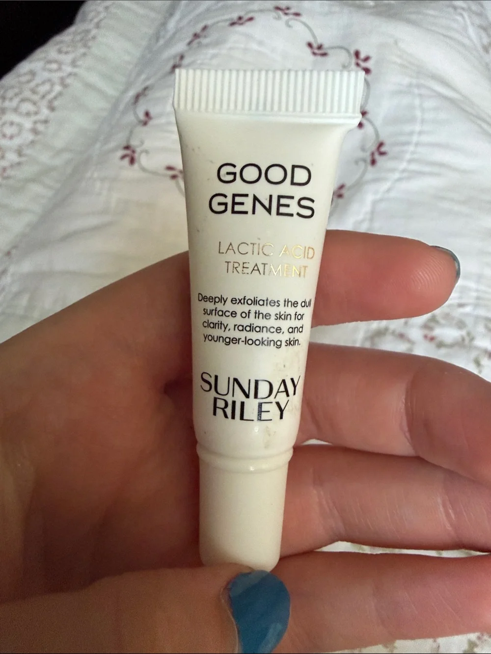 Sunday Riley Good Genes Lactic Acid Treatment - White Mini Tube